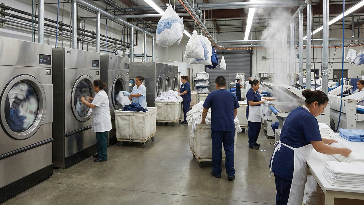 laverie professionnelle